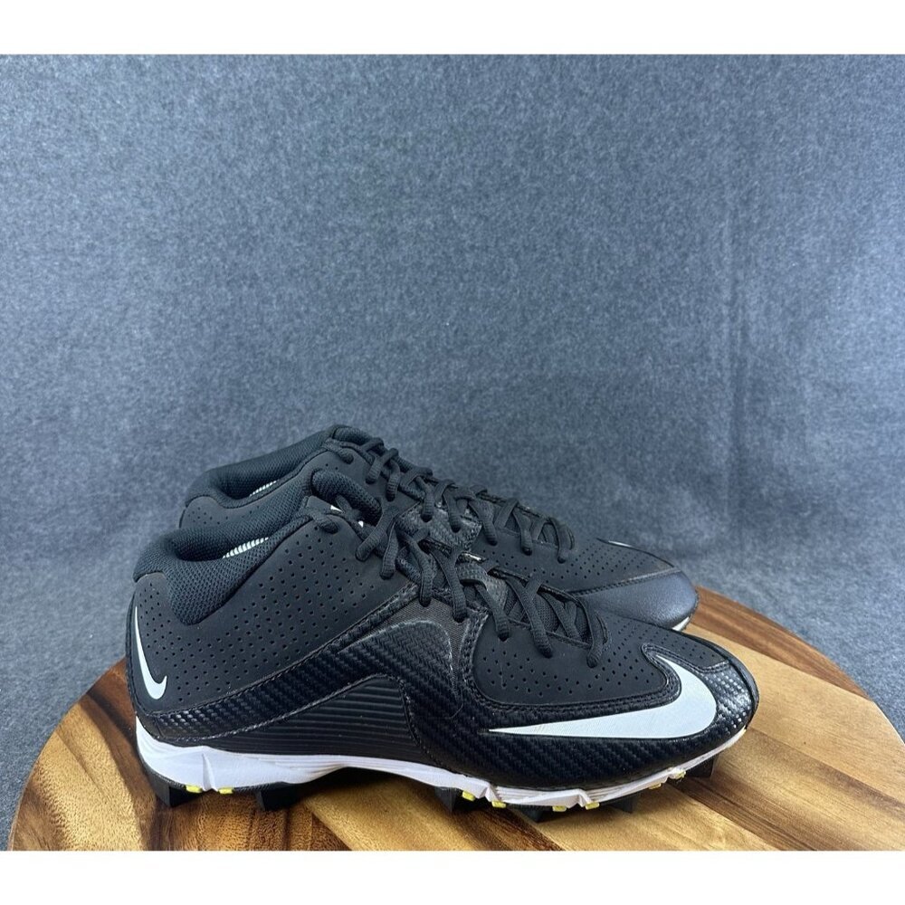 Nike Huarache MVP BSBL Baseball Mens Black White Sz 11.5 705406-010
